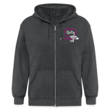 3868292762 Hatty RN Men's Zip Hoodie - deep heather