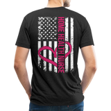 Home Health Nurse Unisex Jersey T-Shirt by Bella + Canvas - heather black