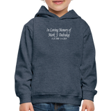 3134928961 Kids‘ Premium Hoodie - heather denim