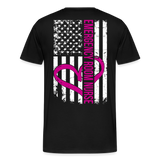 Emergency Room Nurse Flag Men's Premium T-Shirt (CK1836) Updated - black