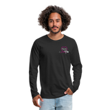 3506140618 Men's Premium Long Sleeve T-Shirt - black