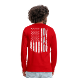 3960081133 Men's Premium Long Sleeve T-Shirt - red