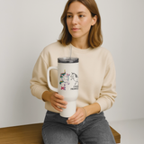 Unicorn Other Paramedics 40 oz Travel Tumbler - white