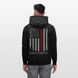 3970300736 Fire Fighter Men's Hoodie - black