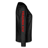 Delray Trauma Resus Women's Premium Long Sleeve T-Shirt - heather anthracite