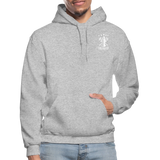 3875133102 Gildan Heavy Blend Adult Hoodie - heather gray