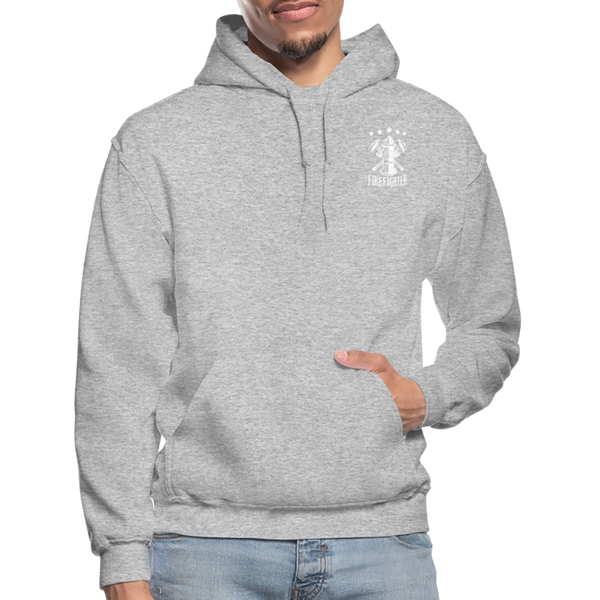 3875133102 Gildan Heavy Blend Adult Hoodie - heather gray