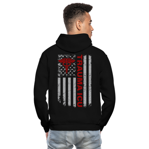 Trauma ICU Gildan Heavy Blend Adult Hoodie - black