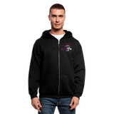 3868292762 Lindsay LPN  Men's Zip Hoodie - black