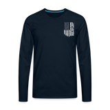 3960081133 Men's Premium Long Sleeve T-Shirt - deep navy