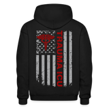 Trauma ICU Gildan Heavy Blend Adult Hoodie - black