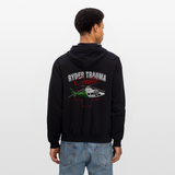 399741092060 Unisex Full Zip Hoodie - black