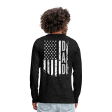 3960081133 Men's Premium Long Sleeve T-Shirt - charcoal grey