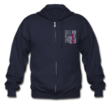 Nurse Flag Men's Zip Hoodie    CK1934 - navy
