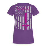 Nursing Assistant Women’s Premium T-Shirt CK1937 - purple
