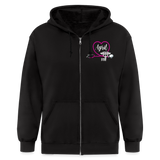 3873538299 Men's Zip Hoodie - black