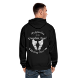 Grandma Guardian Angel Gildan Heavy Blend Adult Zip Hoodie  (CK3605) - black