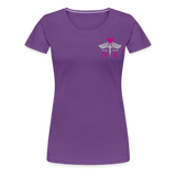 Nursing Assistant Women’s Premium T-Shirt CK1937 - purple