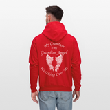 Grandson Guardian Angel Adult Hoodie (CK3548) - red