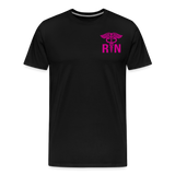 Emergency Room Nurse Flag Men's Premium T-Shirt (CK1836) Updated - black