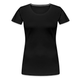 My Favorite Trooper Calls Me Mom Women’s Premium T-Shirt - Back Only Print - black