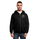 3544314264 Men's Zip Hoodie - black