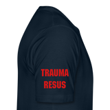 TRAUMA RESUS RN Helicopter Men's Premium T-Shirt - deep navy