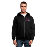 3868292762 Kristina BSN RN Men's Zip Hoodie - black