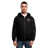 3582783804 Men's Zip Hoodie - black