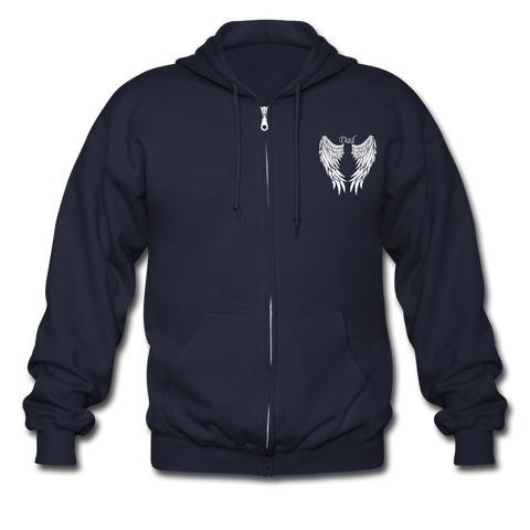 3916351515 Men's Zip Hoodie - navy