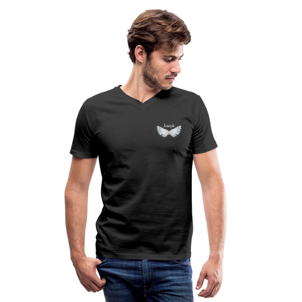 3676186949  Son Amazing Angel Men's Premium T-Shirt (CK1480) - black