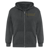 3855126740  Ryder Trauma Men's Zip Hoodie - deep heather