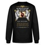 3985512238 Custom Men's Long Sleeve T-Shirt - TNTRed - black