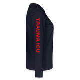 Delray Trauma Resus Women's Premium Long Sleeve T-Shirt - navy
