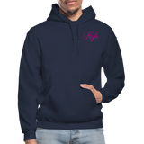3912780043   Gildan Heavy Blend Adult Hoodie - navy