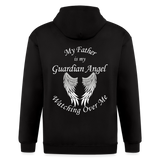 Father Guardian Zip Up Hoodie - CK3607 - black