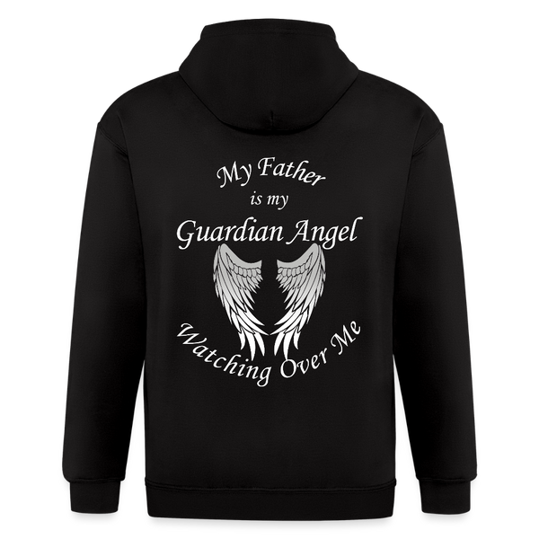 Father Guardian Zip Up Hoodie - CK3607 - black