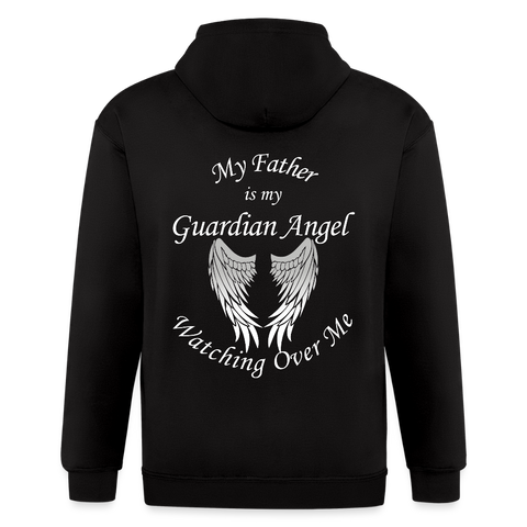 Father Guardian Zip Up Hoodie - CK3607 - black