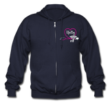 3868292762 Hatty RN Men's Zip Hoodie - navy