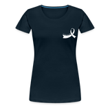 3412346852 Women’s Premium T-Shirt - deep navy