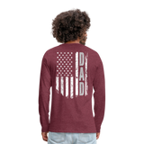 3960081133 Men's Premium Long Sleeve T-Shirt - heather burgundy