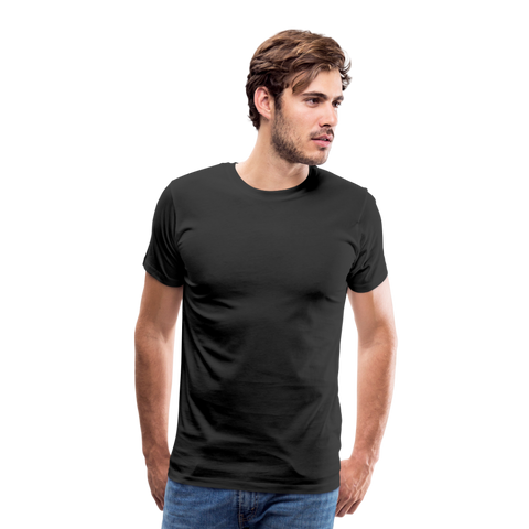 My Favorite Police Officer Calls Me Mom Men's Premium T-Shirt (CK4138 ) Female Officer Back Only - black