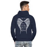 My Son Gone From My Sight, But Forever in My Heart Gildan Heavy Blend Adult Hoodie (CK1803) - navy