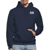 RN Nurse Flag Gildan Heavy Blend Adult Hoodie - navy