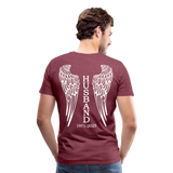 3728610368 Men's Premium T-Shirt - heather burgundy