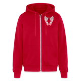 3951071148  Unisex Full Zip Hoodie - red