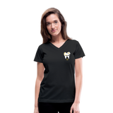 Department of Veteran Affairs Dental '23 Women's V-Neck T-Shirt - black