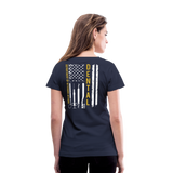 Department of Veteran Affairs Dental '23 Women's V-Neck T-Shirt - navy