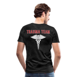 University Health Trauma Team Men's Premium T-Shirt - charcoal grey