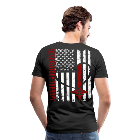 Respiratory Therapy Men's Premium T-Shirt - black
